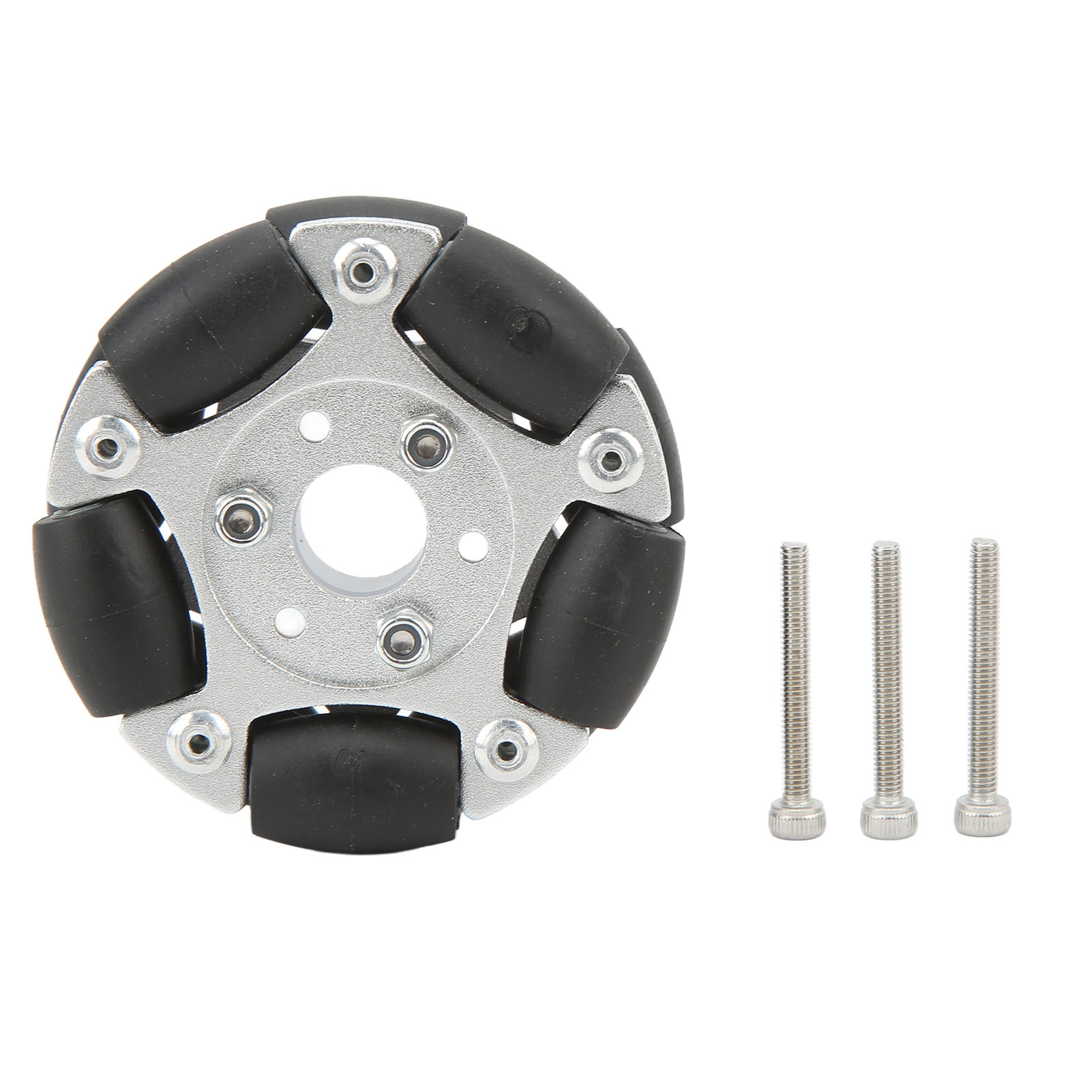 60-mm-omnidirektionales Roboterrad Aus Aluminiumlegierung, 360-grad-drehung, Ersatzteil Für Roboter-upgrades.