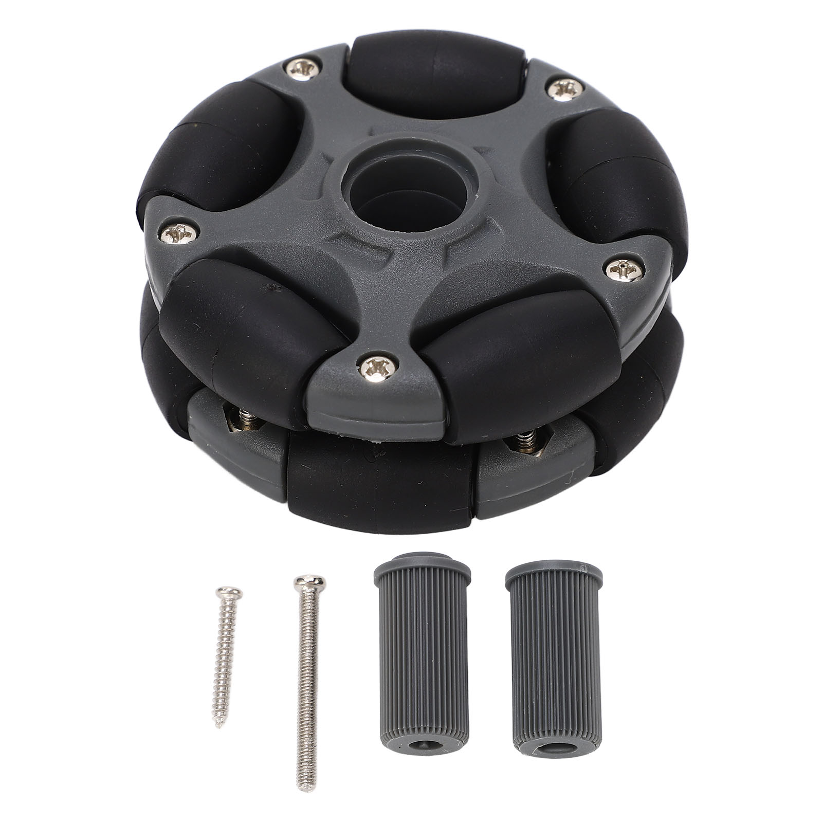 58-mm-doppelreihen-rundlaufrad Aus Kunststoff, Ersatzteil Für Roboter Und Möbel, Artikelnummer 14135