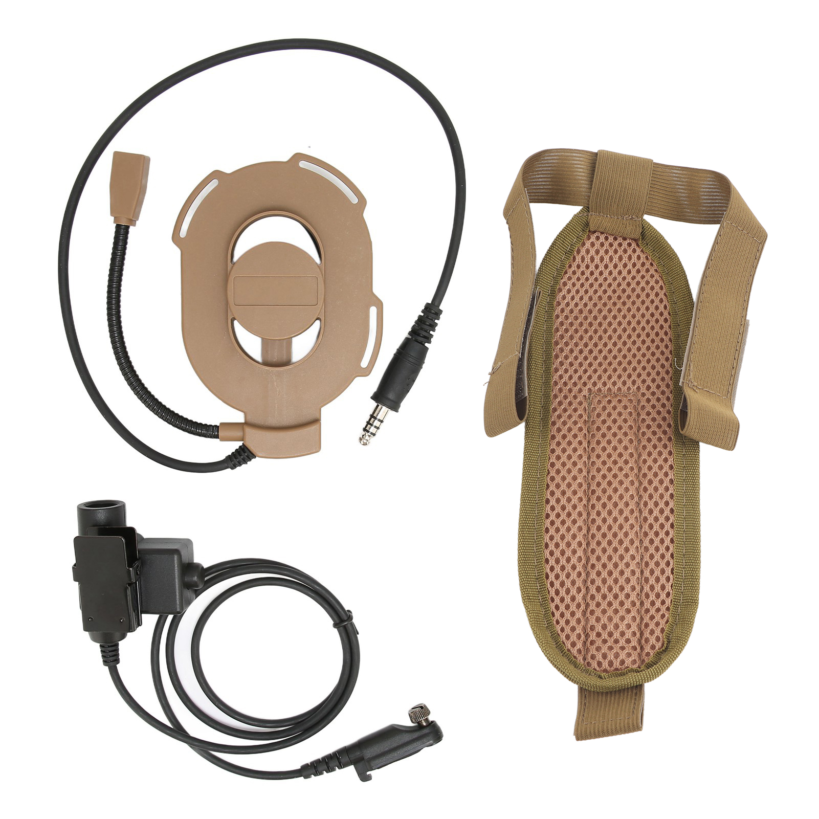 Hd01 Einseitiges Militär-headset Für Hytera Pd600 Pd602 Pd605 Pd662 Funkgeräte, Robust Und Langlebig.