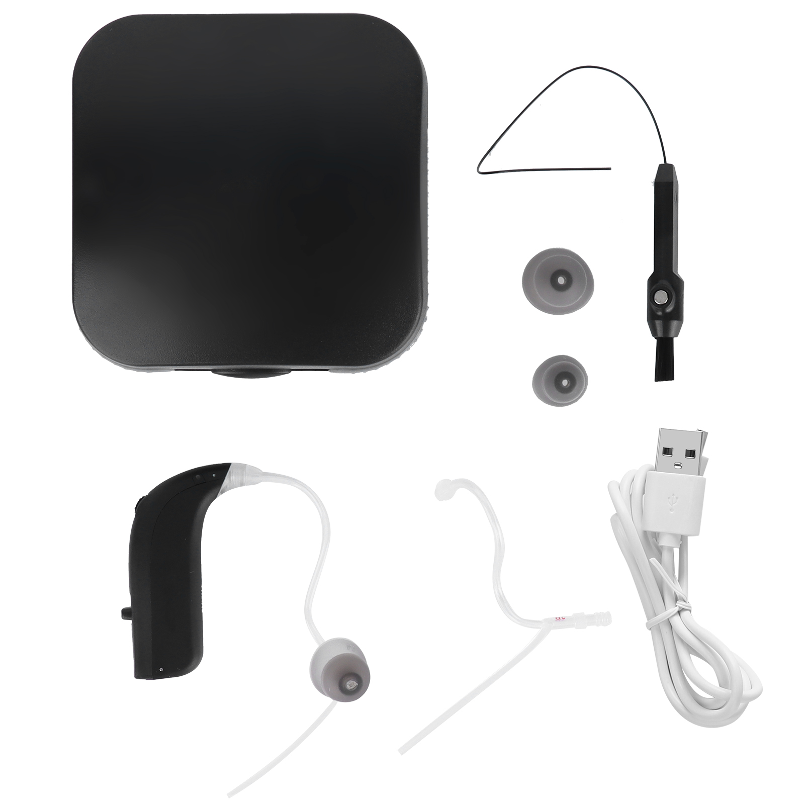 Bluetooth 130b+ Hörverstärker Für Erwachsene Und Senioren, Hörgerät Mit Kopfhörer