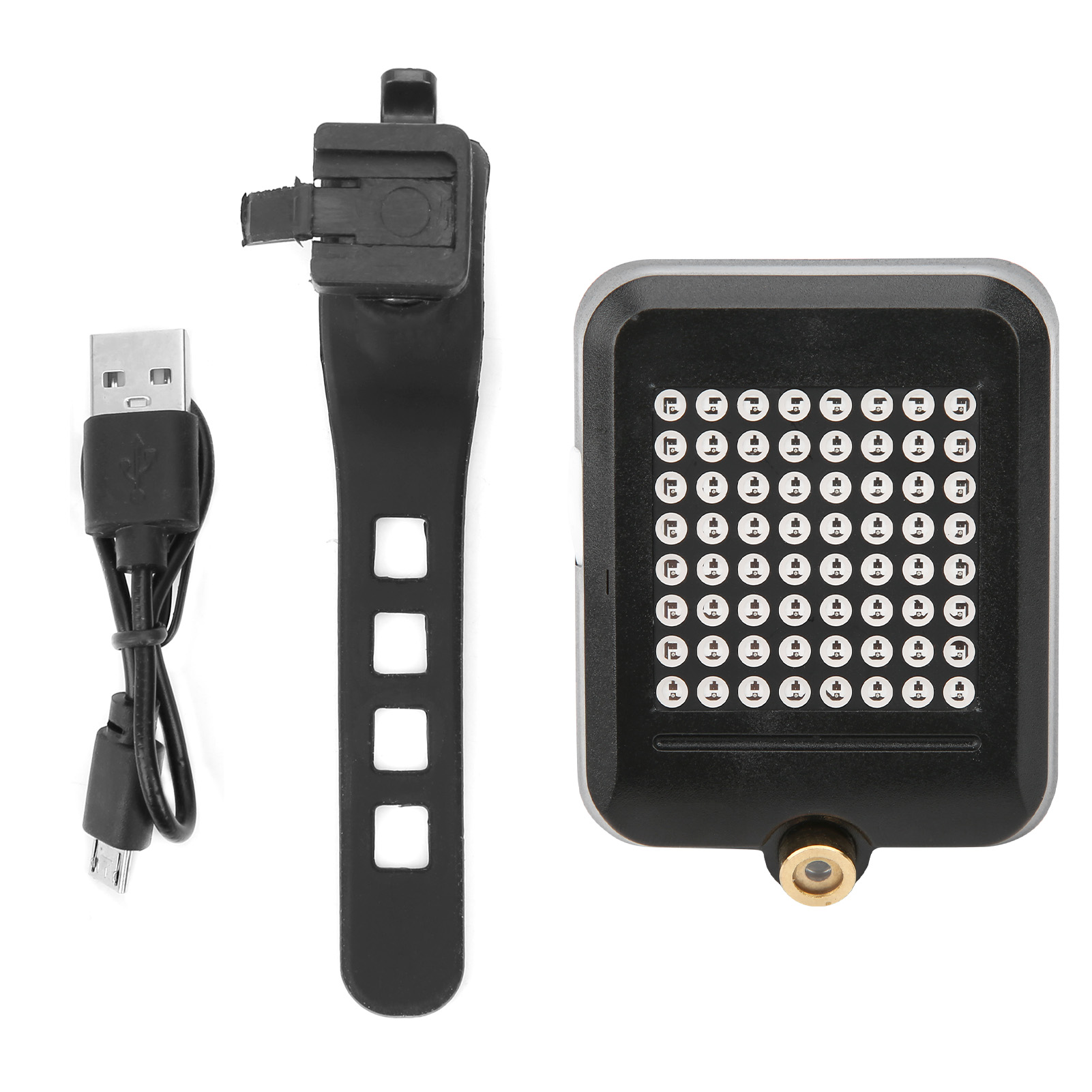 Fahrrad-rücklichtprojektor, Usb-aufladbare Blinker Für Mehr Sicherheit Beim Radfahren
