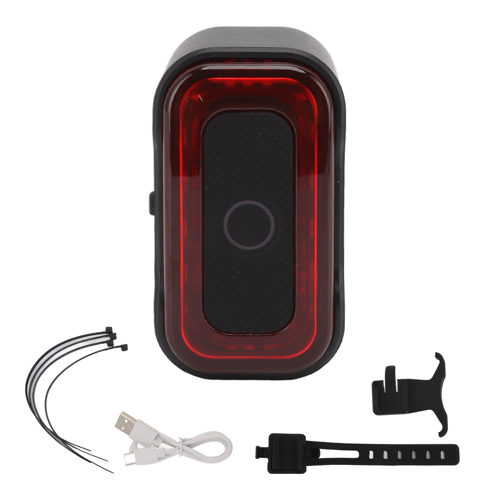 Wiederaufladbares Fahrradrücklicht Per Usb, 16 Leds, Intelligenter Bremssensor, Für Mountainbikes Und Citybikes