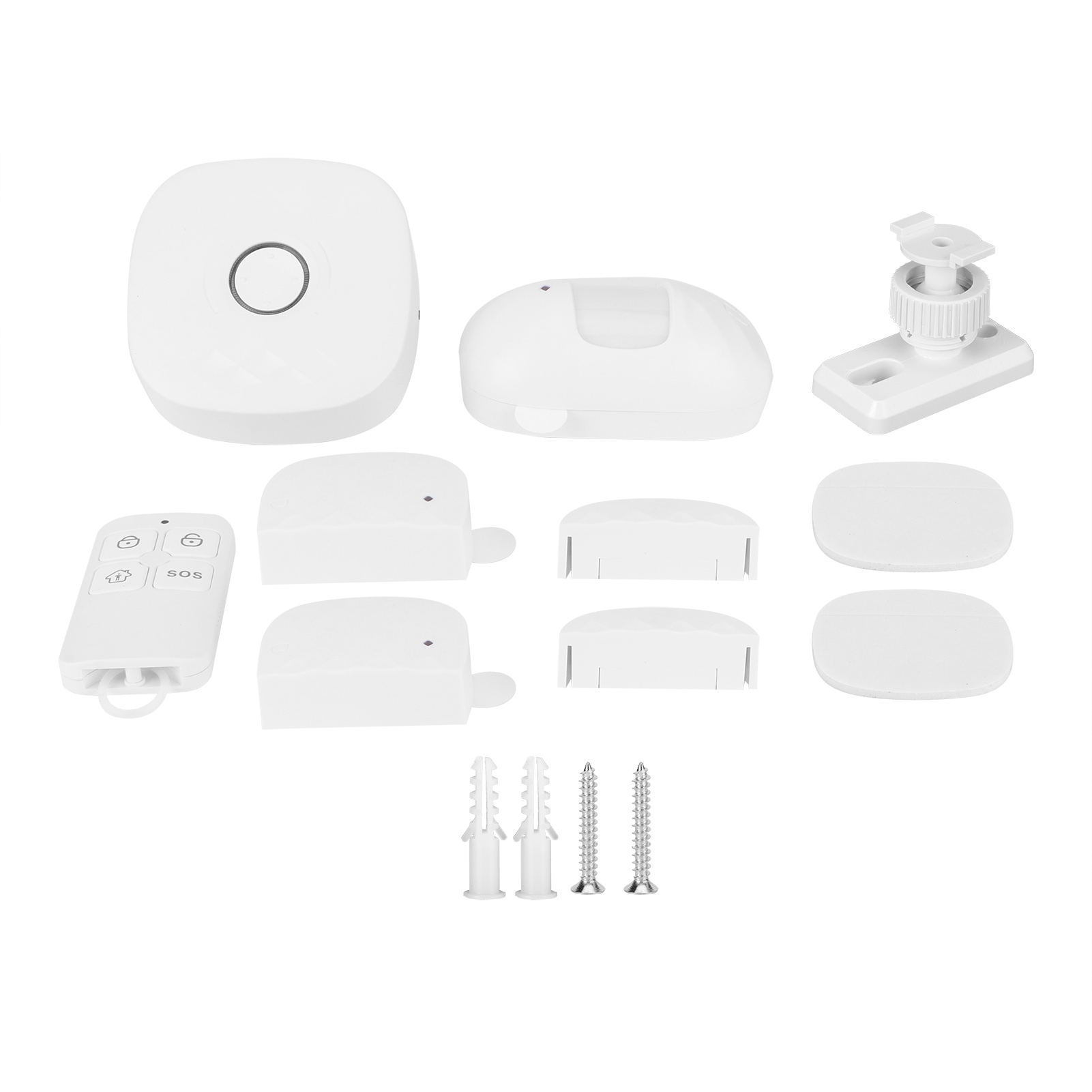 Intelligenter Wlan-türsensor, Türöffnungsmelder Für Mehr Sicherheit Im Haus, Vernetzter Alarm, 100–240 V Eu-kompatibel