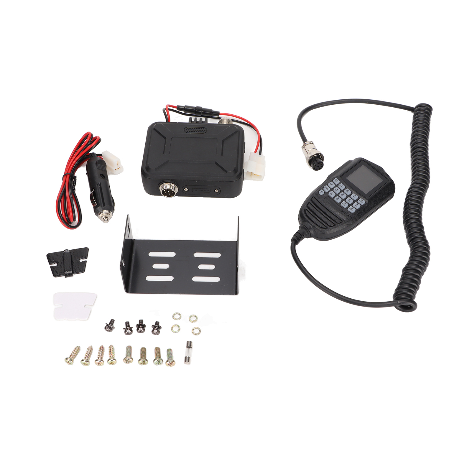 25-watt-200-kanal-vhf/uhf-dualband-mobilfunkgerät Mit Farbbildschirm Und Mini-autosender