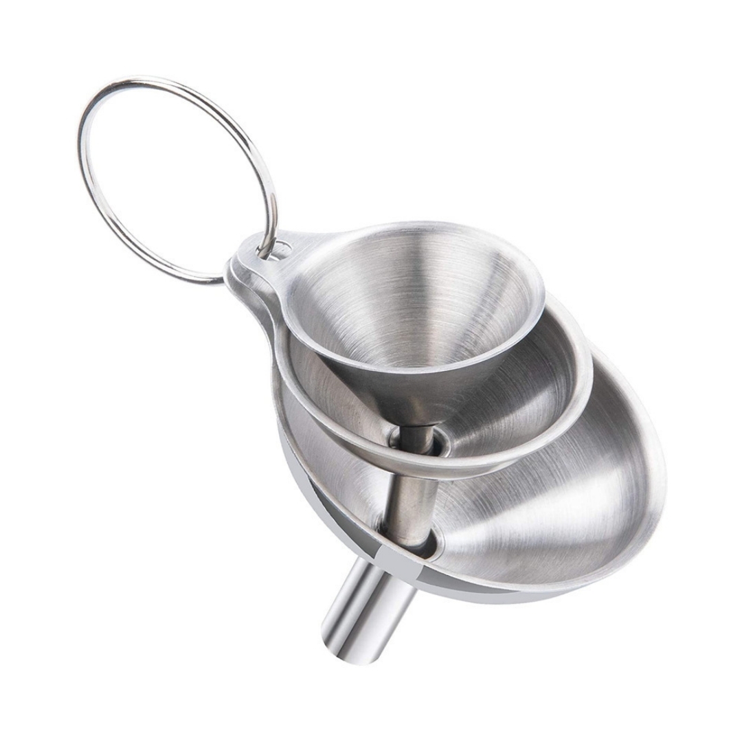 Ätherische Öldiffusoren Aus Edelstahl – Klein, Mittel, Groß – Für Parfums, Gewürze, Pulver Und Flaschen Mit Tropfschutzring