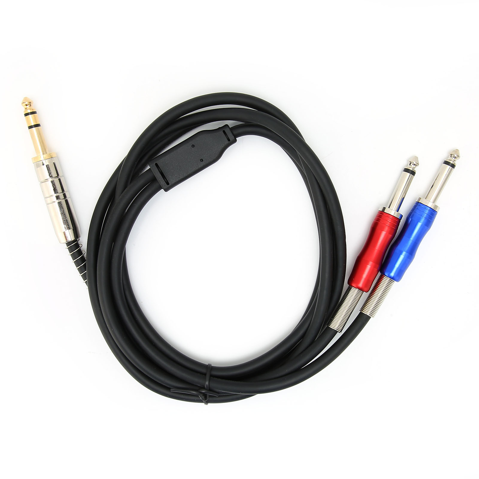 Bls0201 6,35-mm-klinkenstecker Auf Dual-mono-audiokabel (1,8 M) Für Aufnahmegeräte Und Instrumente