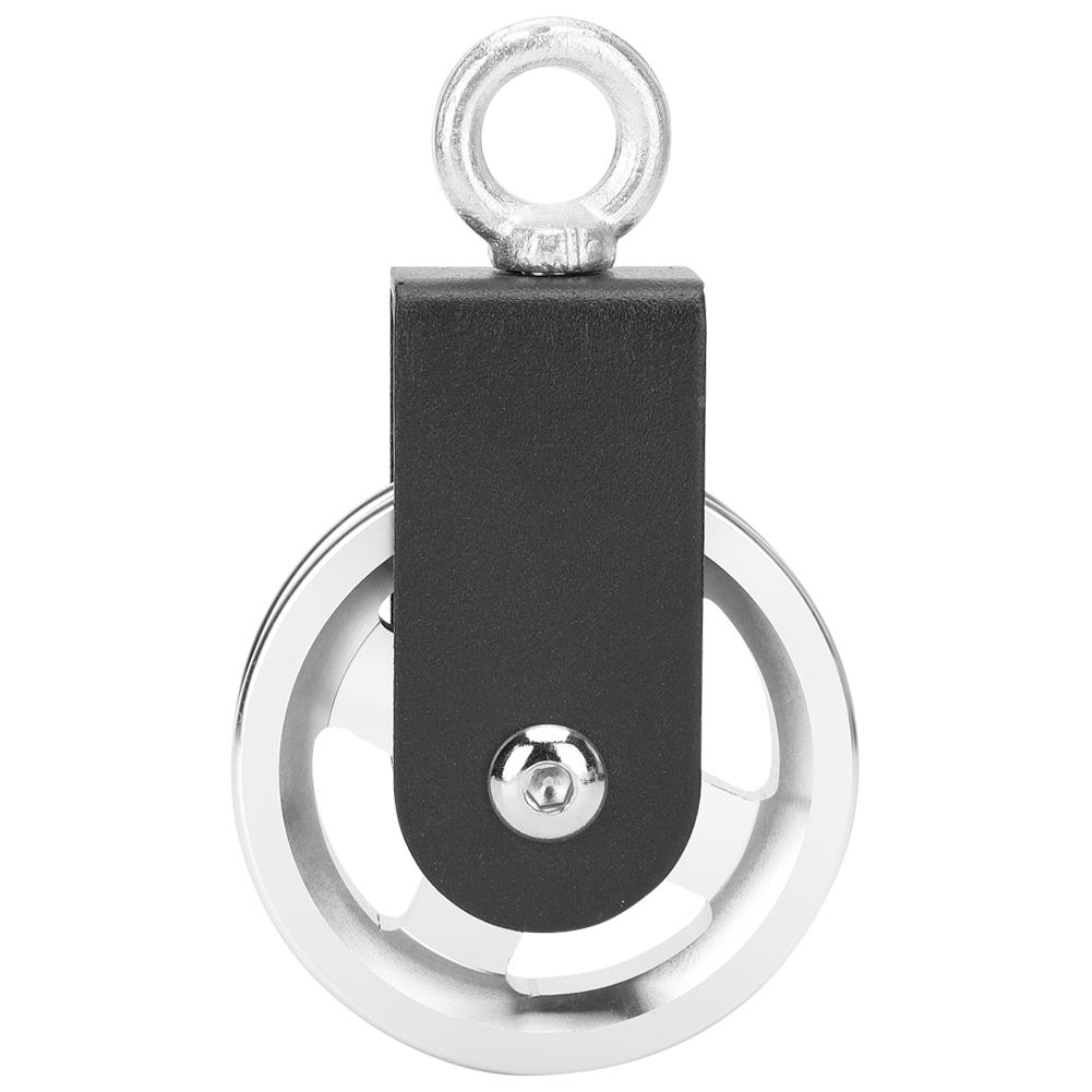 Geräuscharme 95-mm-rolle Aus Aluminiumlegierung Für Fitnessgeräte, Federungsrollen Für Fitnessstudios Und Heimwerkerprojekte.