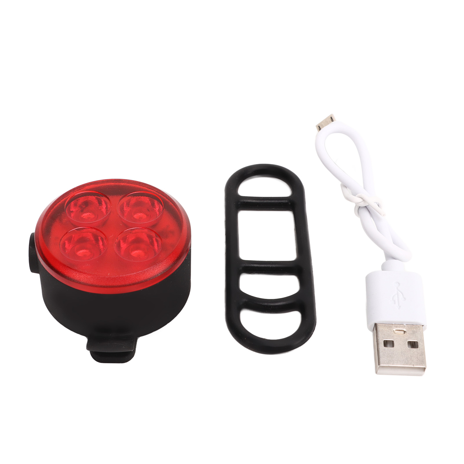Usb-wiederaufladbar, Wasserdicht, 350-mah-sicherheitsleuchte Für Nachtfahrten