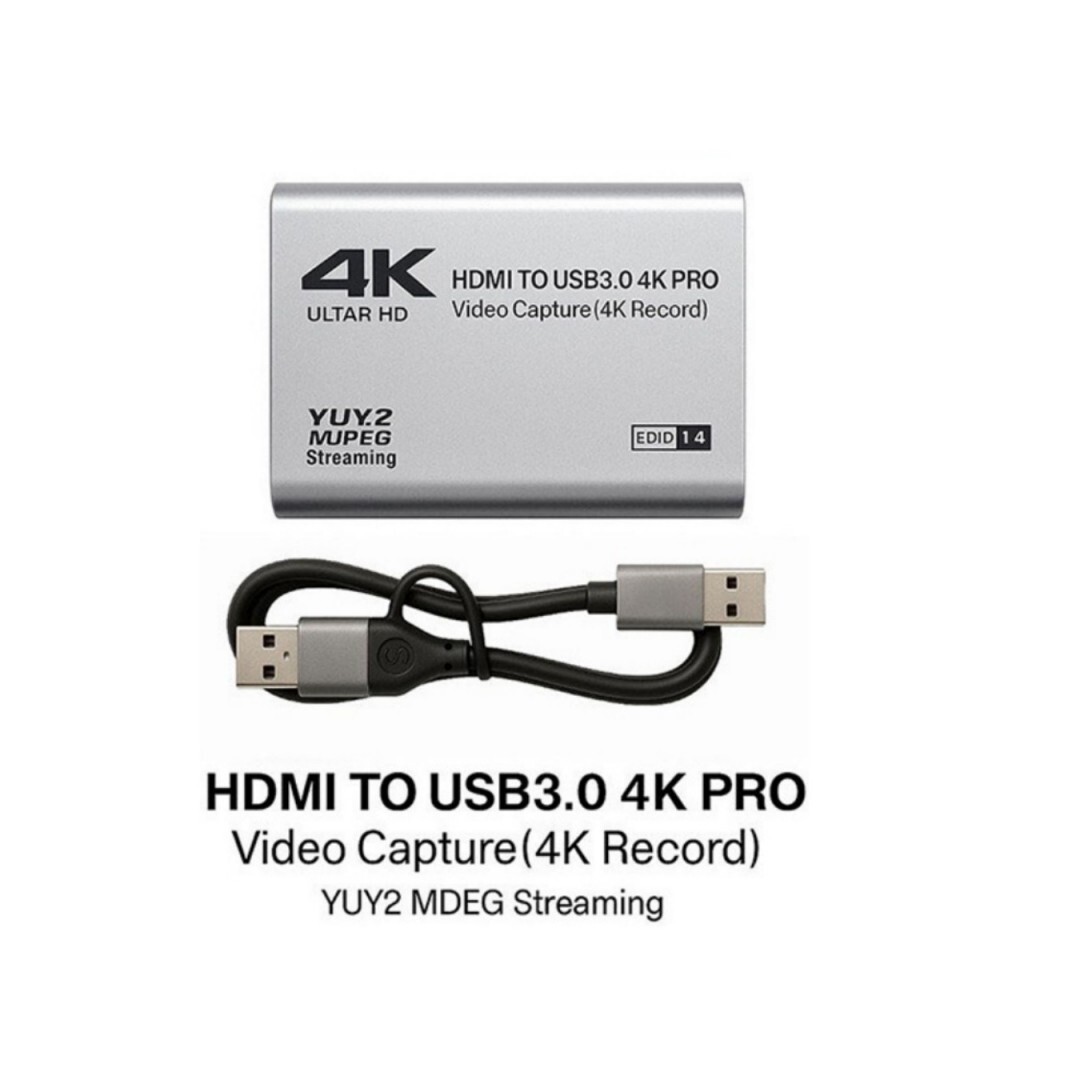 4k-hdmi-videoaufnahmekarte, Usb 3.0, Zum Streamen Und Aufnehmen Auf Ps5, Switch, Kamera, Pc, Obs-kompatibel