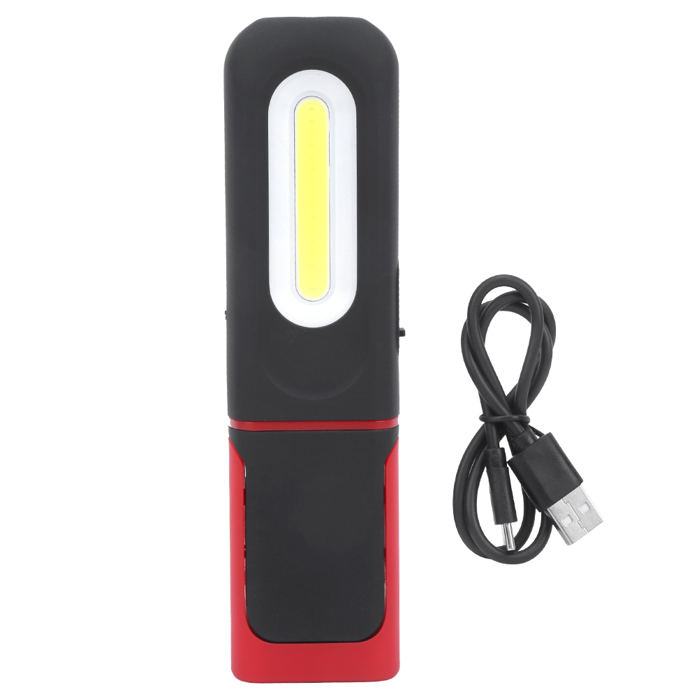 Tragbare 5-w-cob-arbeitsleuchte Mit Magnet, Verstellbarer Multifunktions-notleuchte Und Usb-ladefunktion