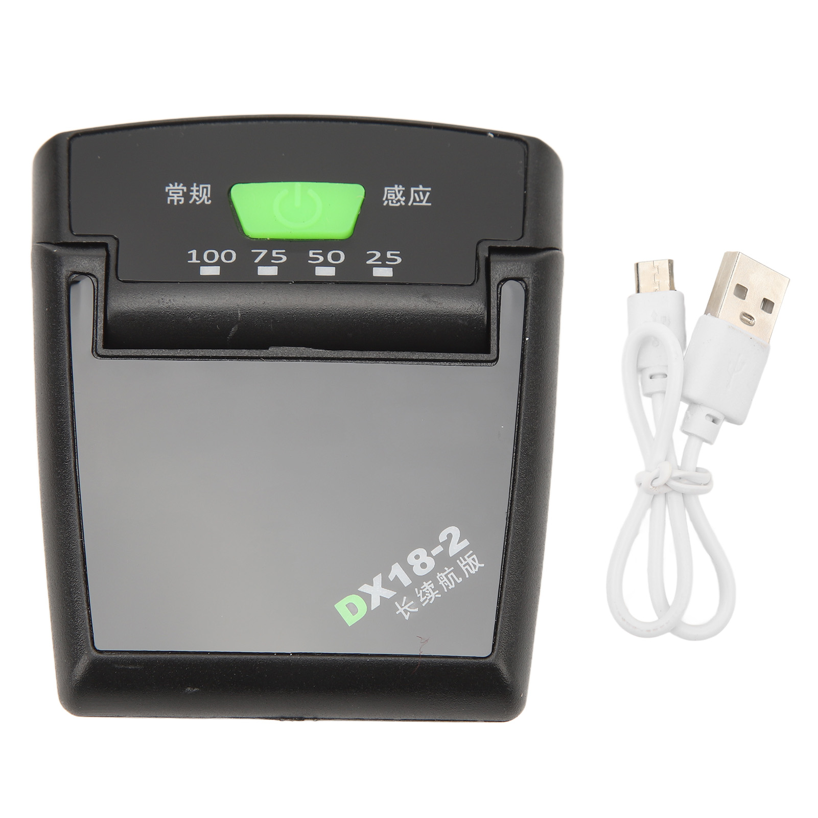 Wiederaufladbare Led-stirnlampe Mit Clip, Wasserdicht, Per Usb-kabel, Ideal Zum Wandern Und Campen