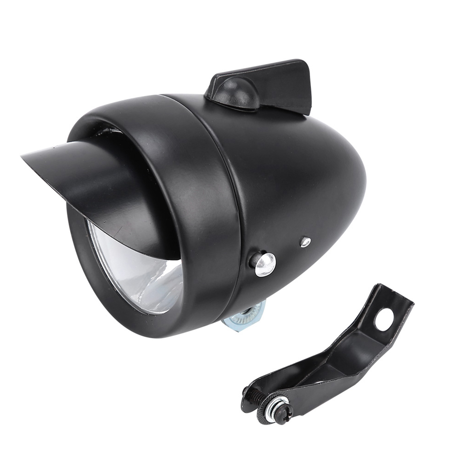 Superheller Retro-led-fahrradscheinwerfer Mit Visier Für Nachtfahrten