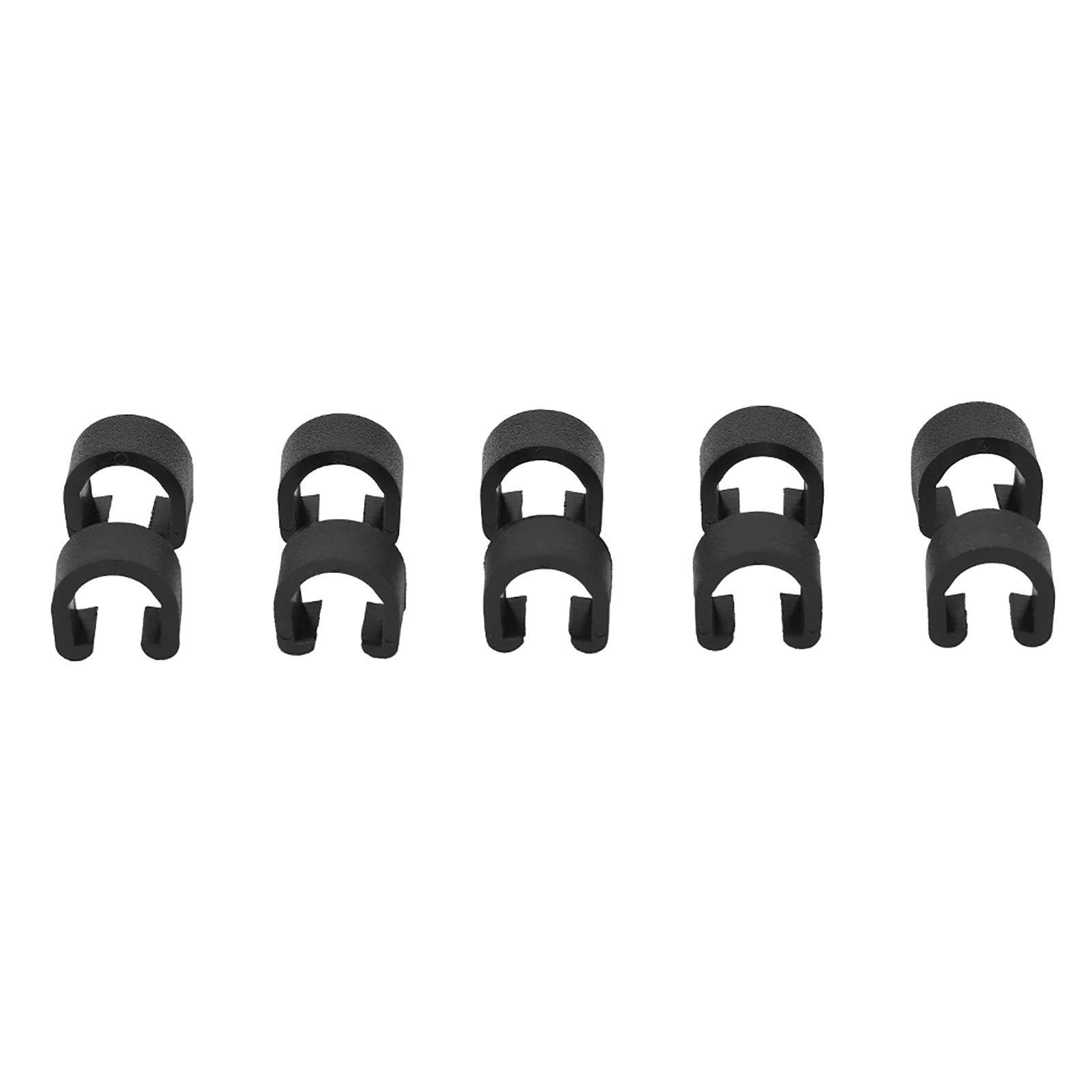10 Stück C-kabelführungs-bremszugklemmen Für Rennräder - Kabelbinder Aus Kunststoff