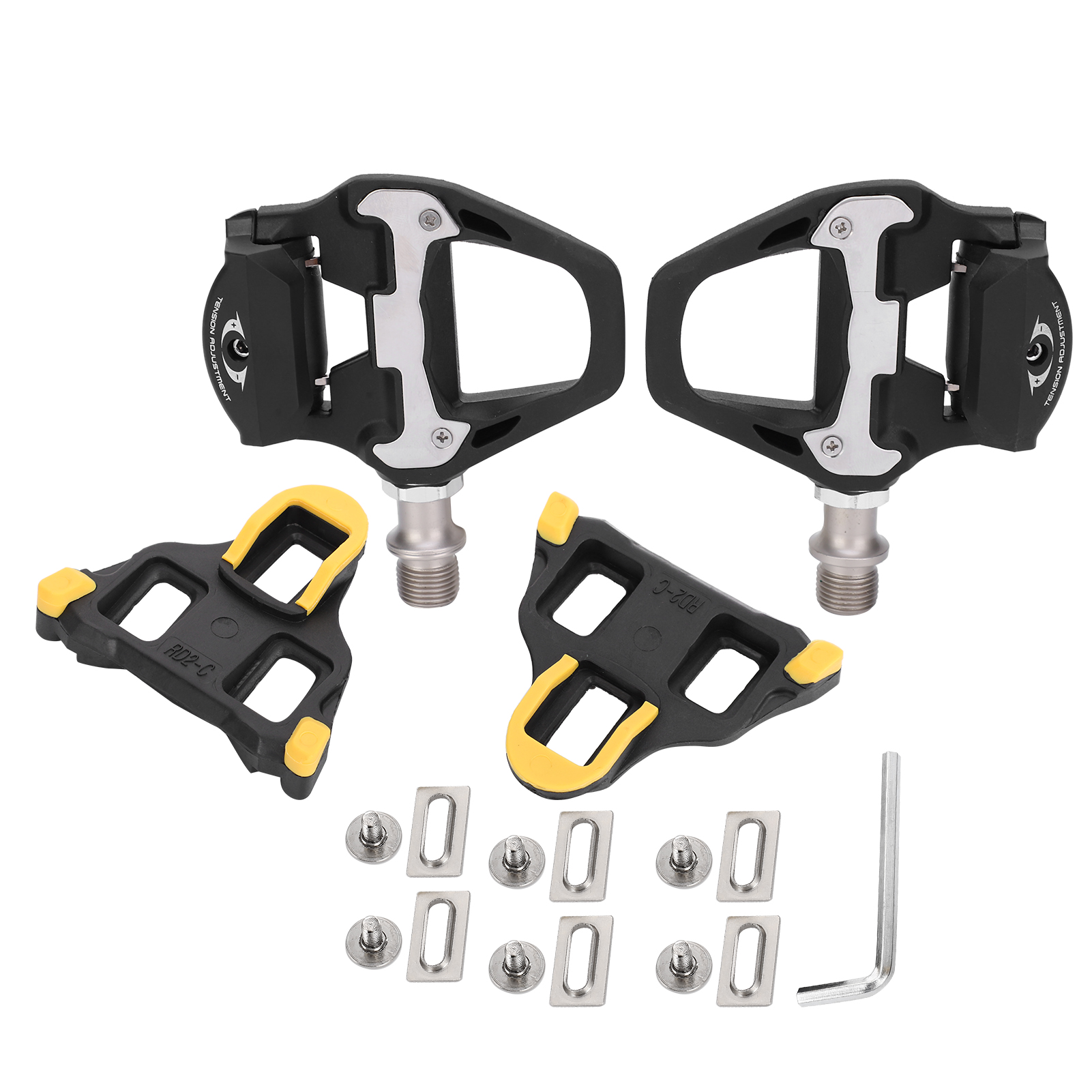 Spdsl-rennradpedale Mit Selbstverriegelnder Cleat-einsatz Für Reparatur Und Austausch