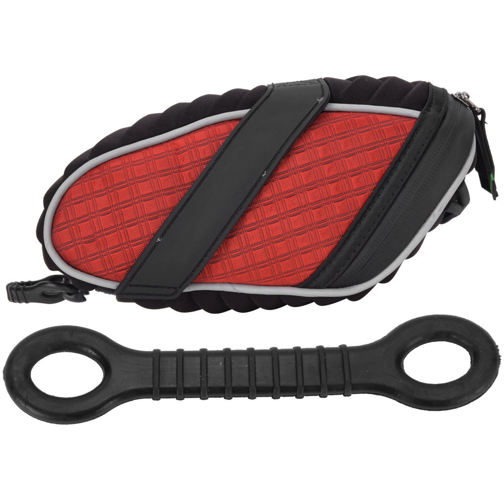 Mountainbike-satteltasche Aus Polyesterfaser, Fahrradaufbewahrungszubehör