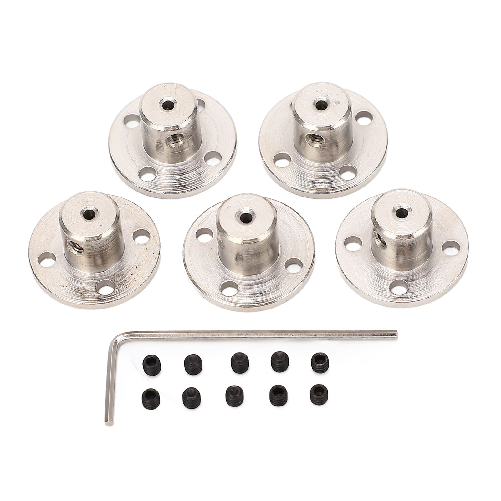 Stück 45,2 Mm Stahlflanschkupplungen Für Rc-modellmotoren Und Diy-projekte