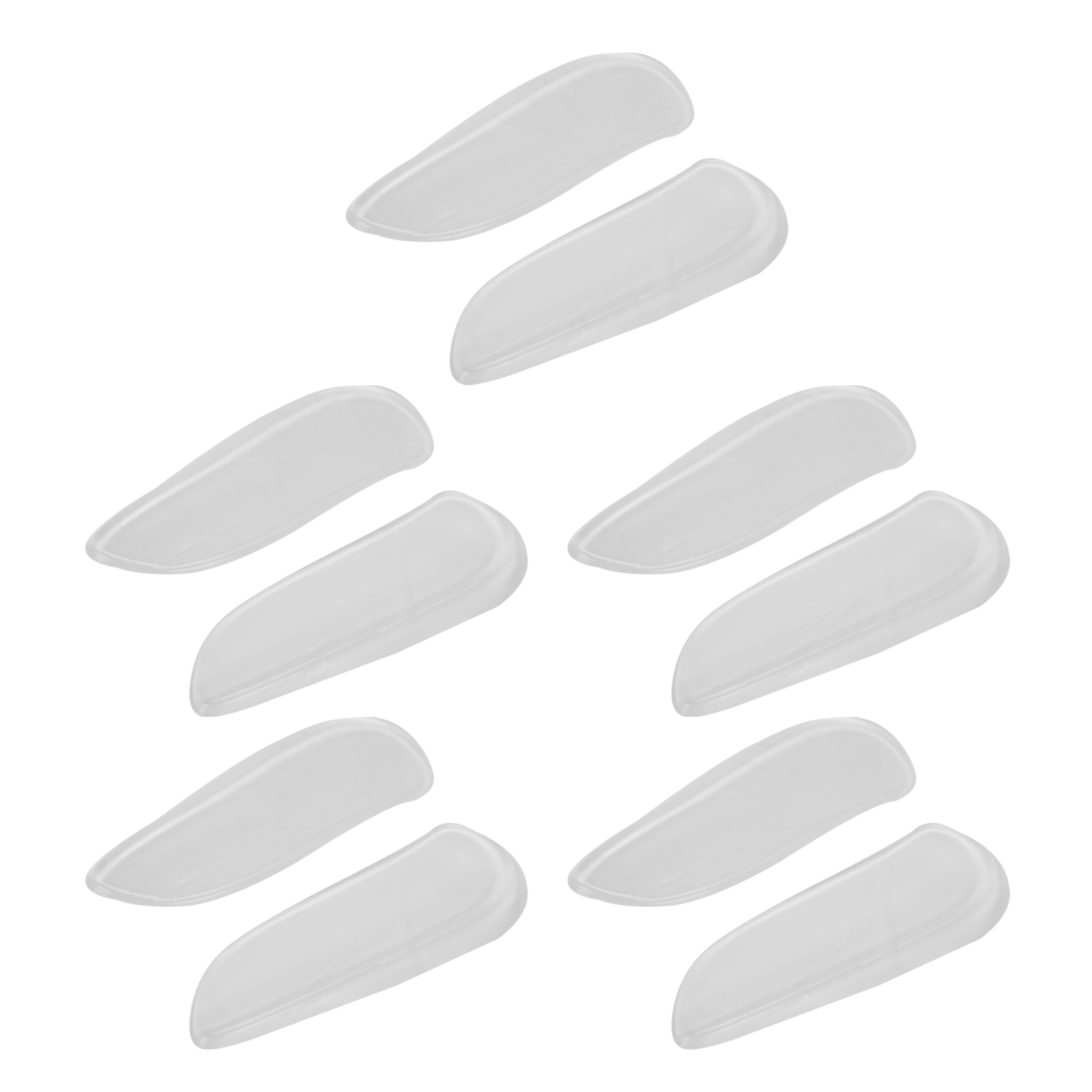 Set Mit 5 Orthopädischen Gel-fersenpolstern, Haltungskorrektor Und O/x-beinschützern