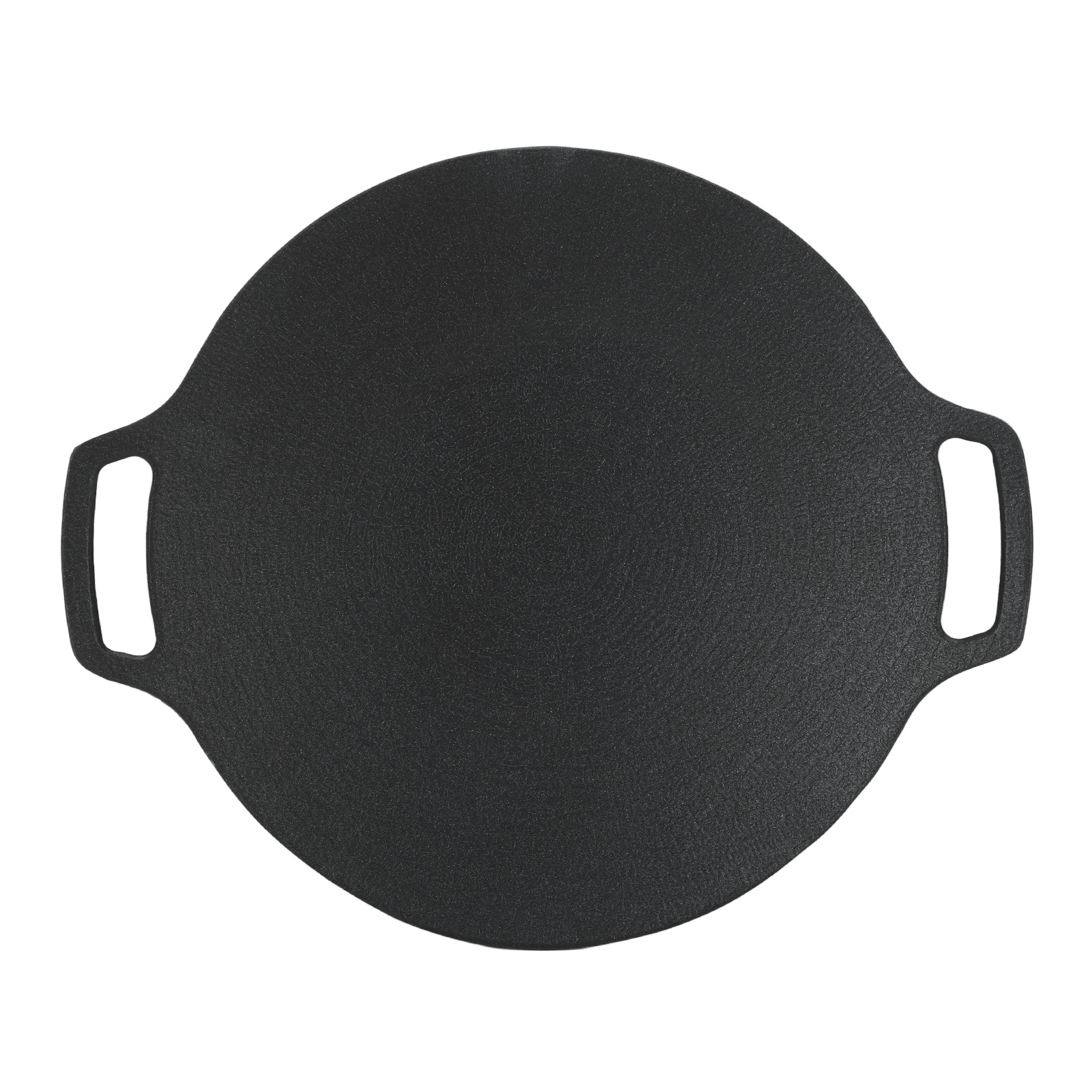 Koreanische Grillpfanne Mit 6-lagiger Antihaftbeschichtung Für Gasherde, Doppelgriff, 29 Cm, Ideal Für Camping Und Grillabende Im Freien