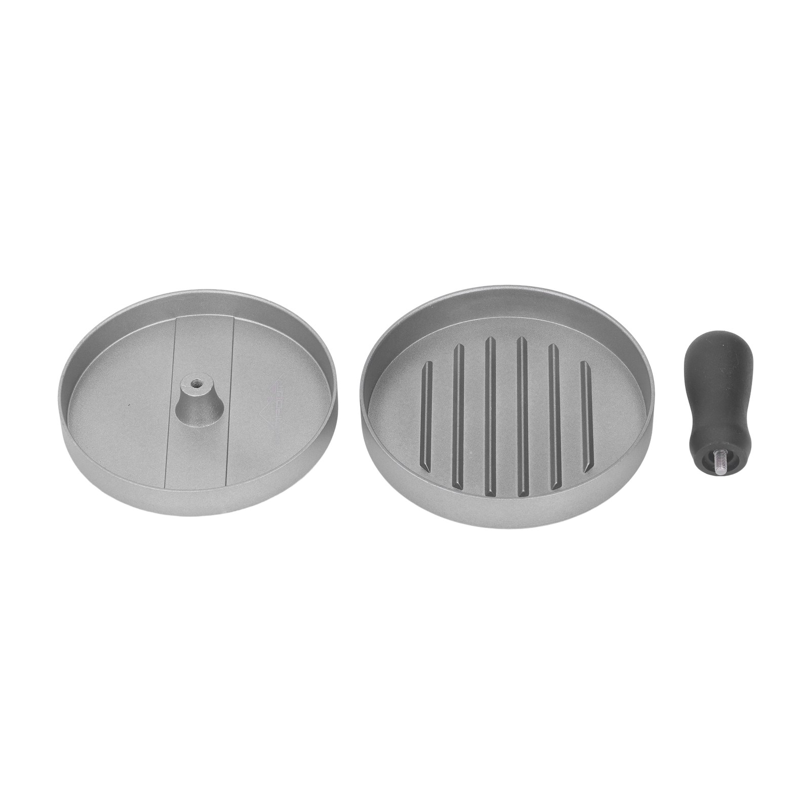 Runde Hamburgerpresse Aus Aluminiumlegierung – 12 Cm Hamburger-patty-form Für Fleisch Und Rindfleisch – Ideal Für Camping Und Grillabende