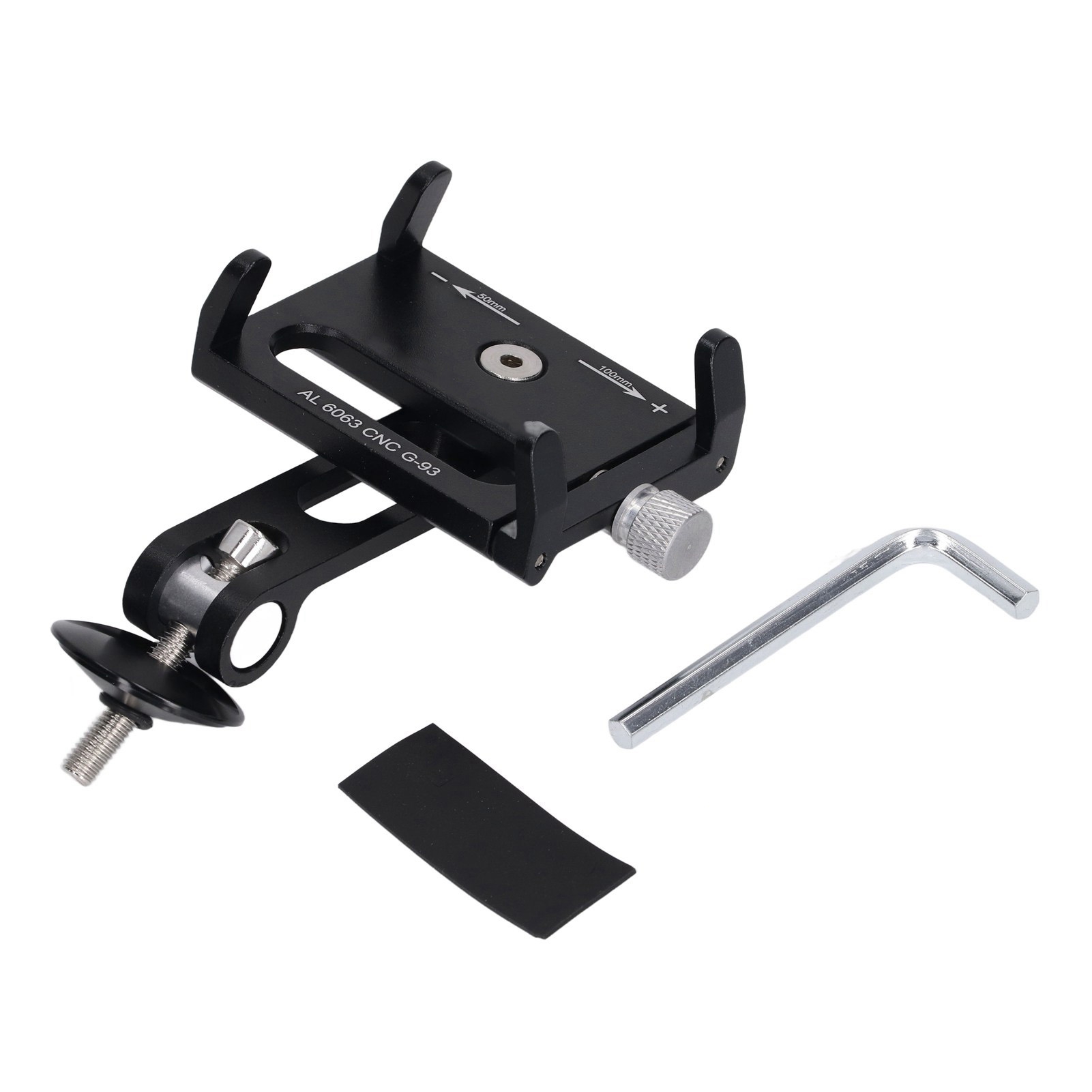Handyhalterung Aus Aluminiumlegierung Für Fahrräder, Robuste Halterung Für Rennräder Und Mountainbikes, Sicherer Smartphone-halter.