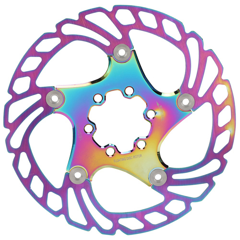6-loch 160 Mm Bremsscheibe Für Mountainbikes, Verchromtes Fahrradzubehör
