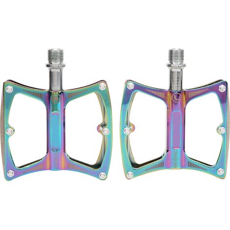 Rutschfeste Fahrradpedale Aus Aluminiumlegierung, Links/rechts - Mountainbike-zubehör - Mehrfarbig