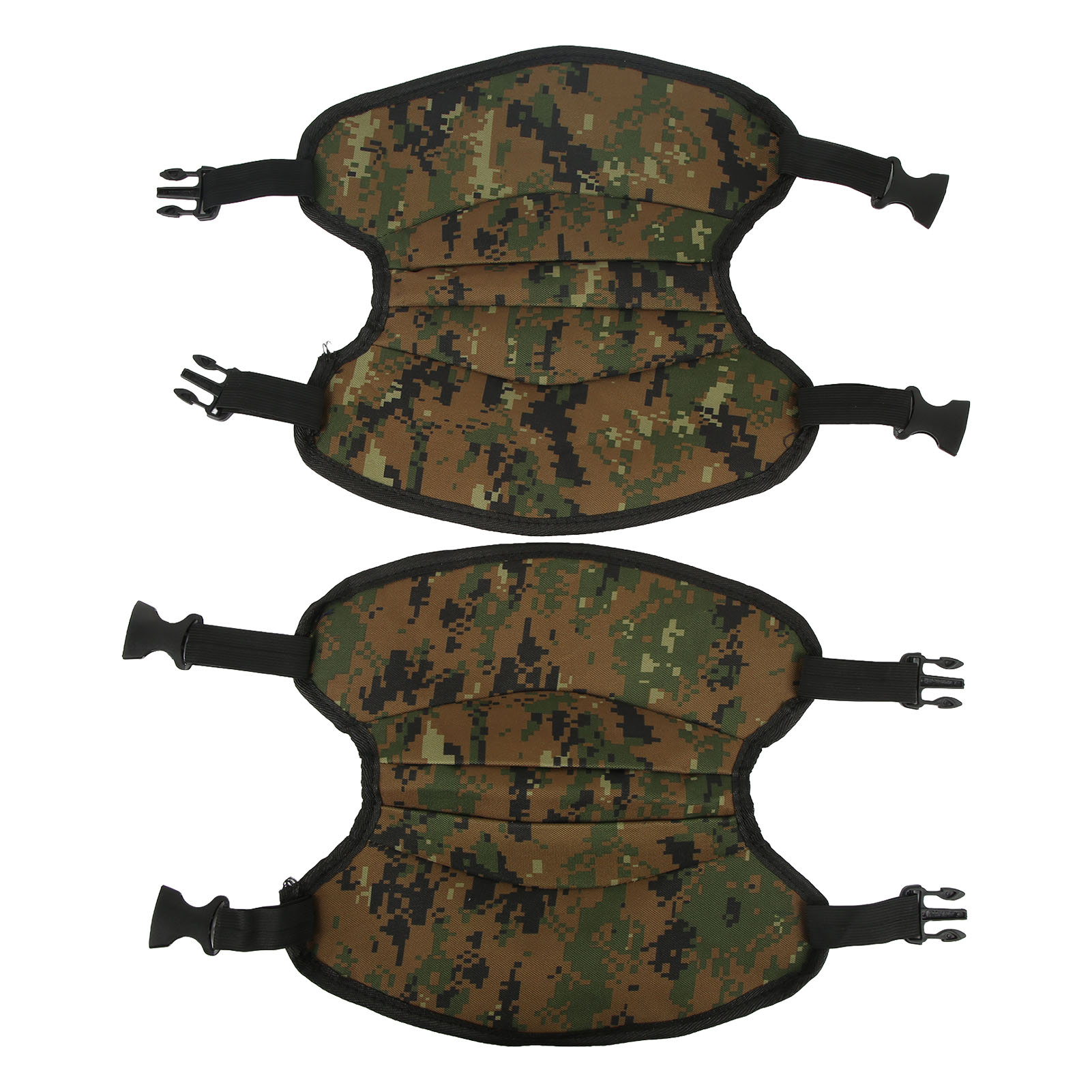 Paar Eisfischer-knieschoner, Tarnmuster, Gepolstert Und Flexibel Für Winterlichen Outdoor-schutz