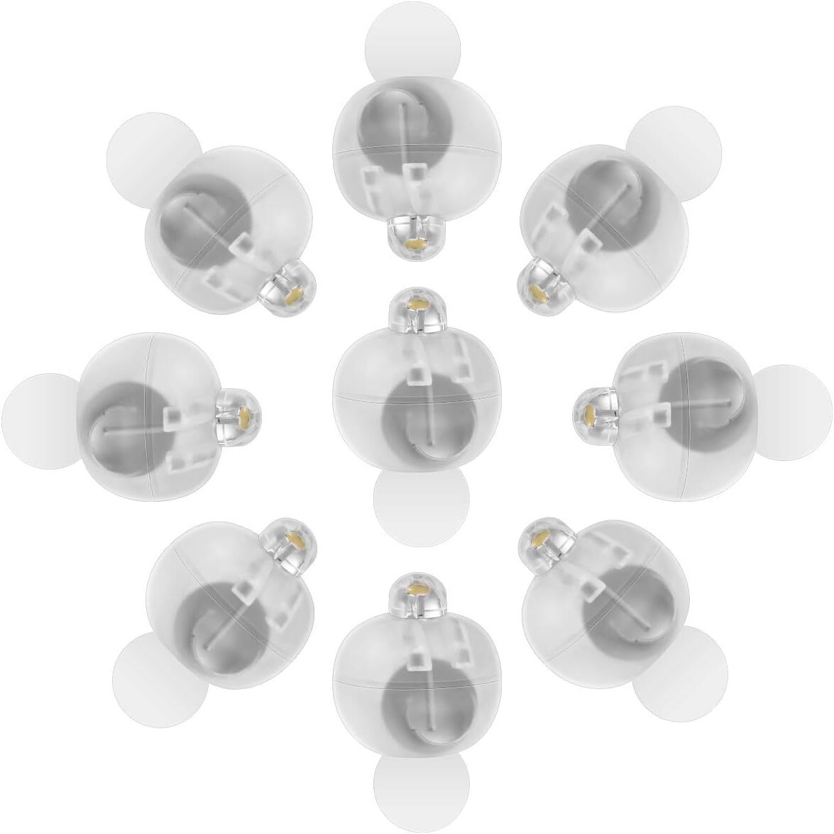 14 Led-ballonlichter, Ultrahelle Mini-kugellichter Für Partys, Halloween Und Hochzeiten (mehrfarbig)