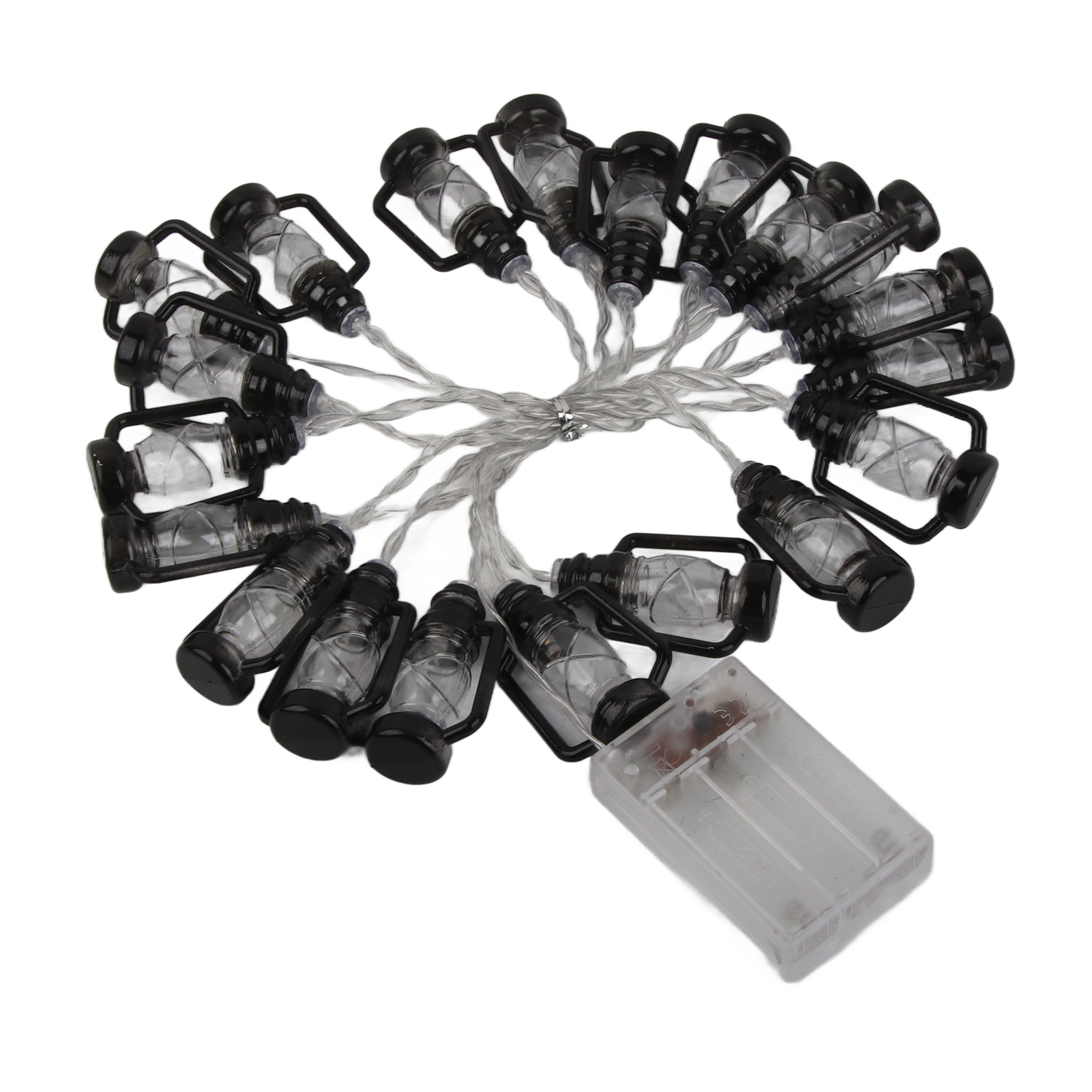 Led-lichterkette Für Camping, 20 Warmweiße Lichter, 3 M, Wasserdicht, Retro-stil, Energiesparend