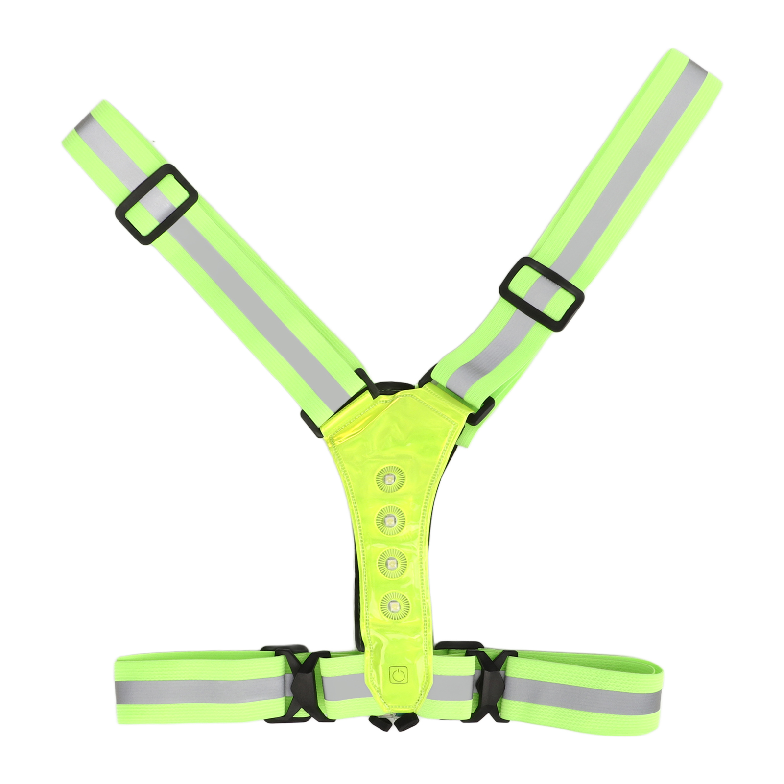 Hochsichtbare, Reflektierende Led-sicherheitsjacke, Atmungsaktiv Und Wasserdicht, Usb-aufladbar, Für Laufen, Radfahren Und Outdoor-sportarten