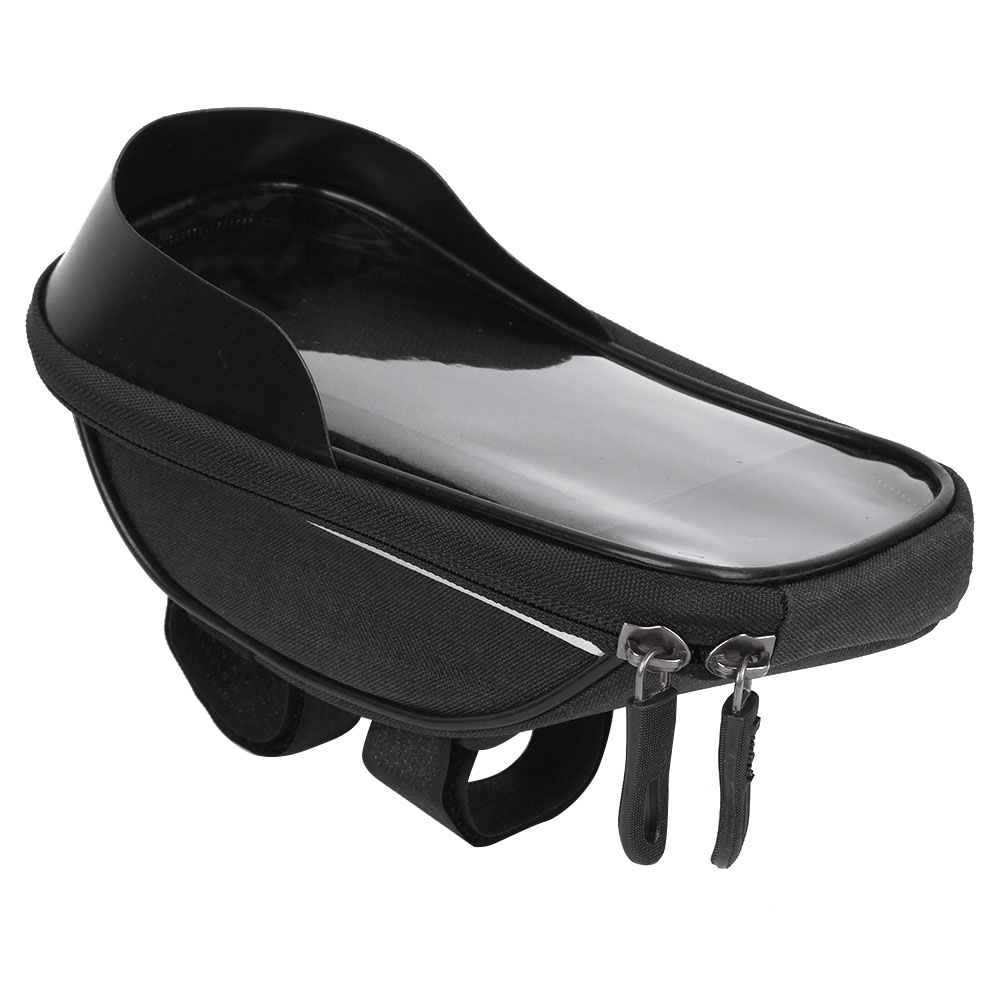Große Fahrradlenkertasche Für Mobiltelefone, Wasserdichtes Polyester Für Outdoor-radtouren.
