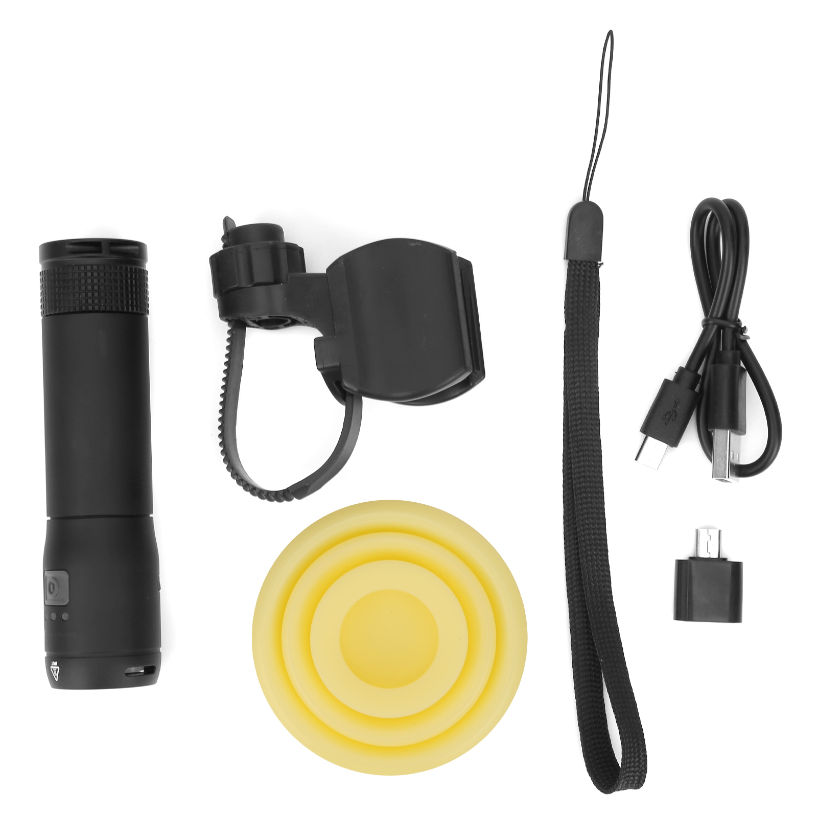 Usb-wiederaufladbare, Wasserdichte Fahrradfrontleuchte Für Nachtfahrten