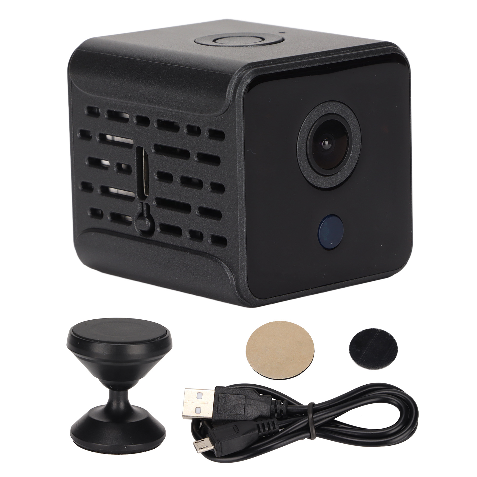 Mini-1080p-hd-wlan-kamera Mit Nachtsichtfunktion, Tragbar Für Außen- Und Heimüberwachung