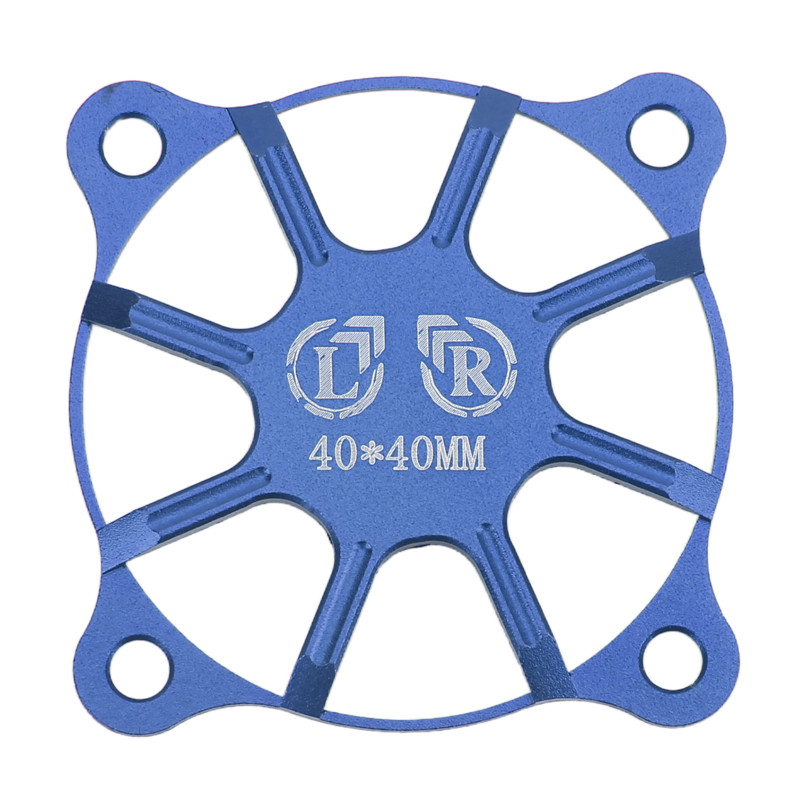 40x40mm Rc-lüftermotorabdeckung Aus Aluminiumlegierung – Dunkelblaues Schutzzubehör