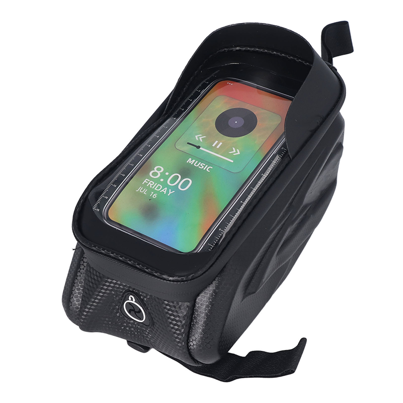 Wasserdichte Handyhülle Für Fahrräder, Rahmenmontierbare Halterung, Lenkertasche Für Smartphones Bis Zu 7,2 Zoll.