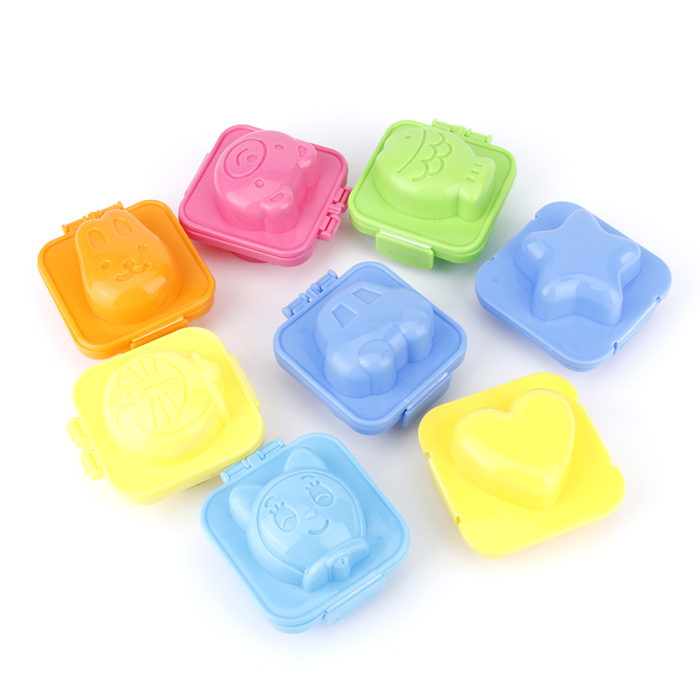 8-teiliges Reisbällchen-formset In Cartoon-form Für Die Diy-küche