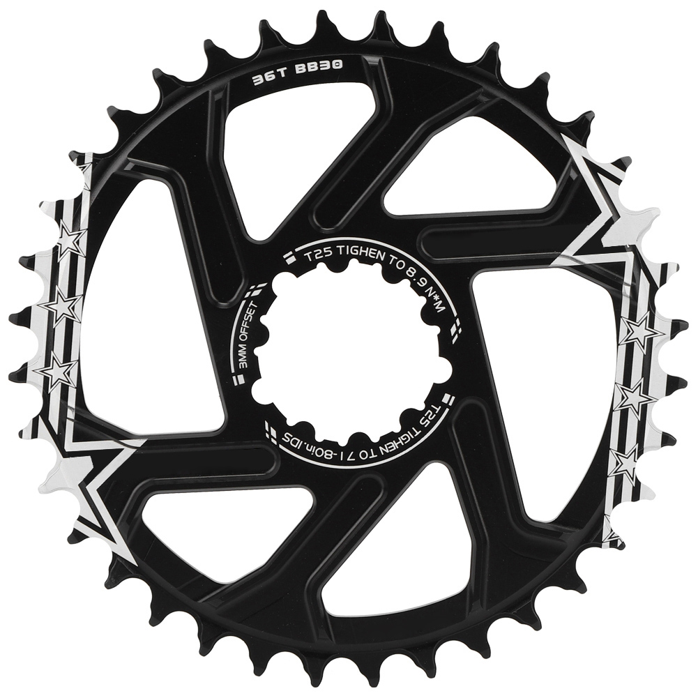 Direkt Montierte Positive/negative Bremsscheibe Für Mountainbikes Und Rennräder