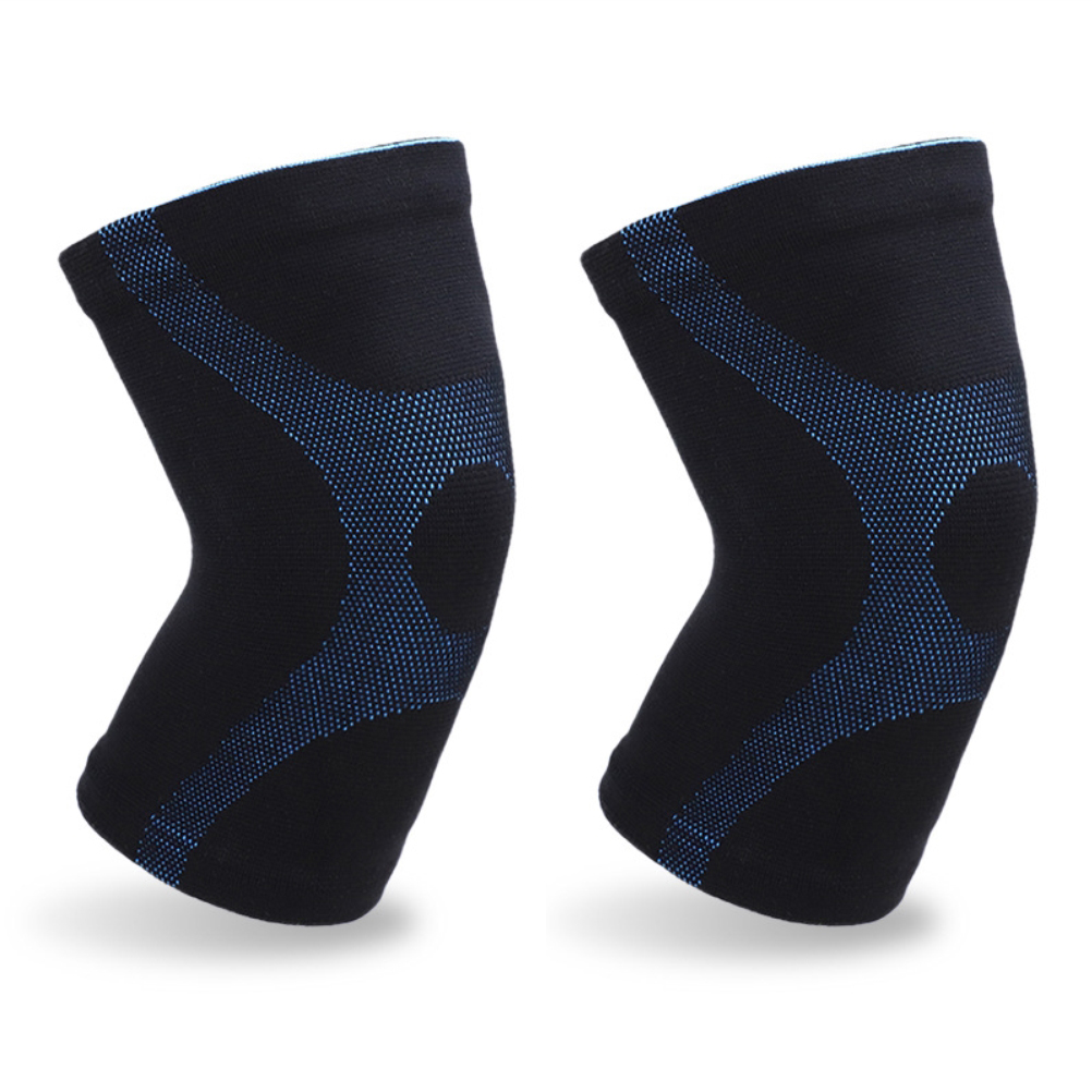 Atmungsaktive, Elastische Knieschoner (2-teilig) Für Damen Und Herren, Geeignet Für Sportarten Wie Laufen Und Volleyball.