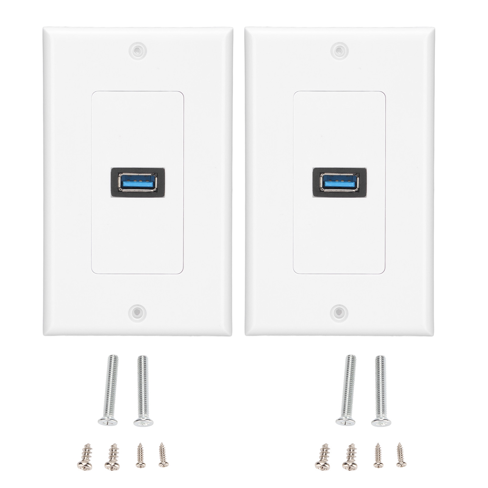 2-teiliges Usb 3.0 Dual-port-schnelllade-netzteil Für Zuhause, Büro Und Hotel