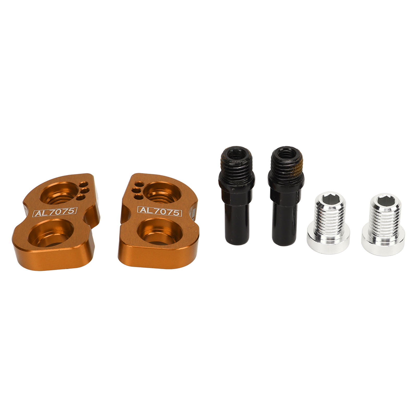 Paar V-brake-verlängerungen Für Falträder, Sattelumbau Von 14" Auf 16" Und Von 16" Auf 18", Laufräder Von 406 Auf 451, Goldene V-brake-verlängerungen