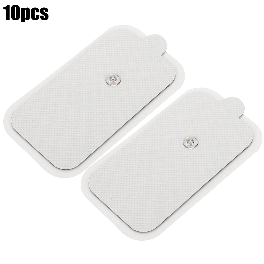 10 Wiederverwendbare 5x9cm Ems/tens-elektrodenpflaster Für Massage Und Physiotherapie