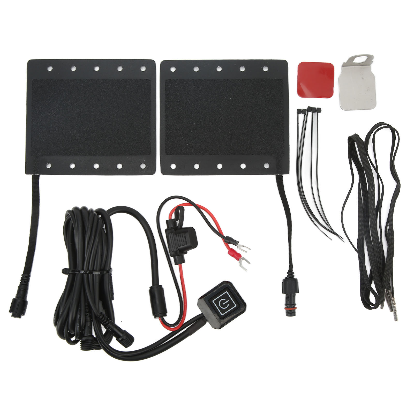 Paar 12-v-elektromotorrad-handgriffe, 5 Heizstufen, Wasserdicht, Mit Sae-stecker