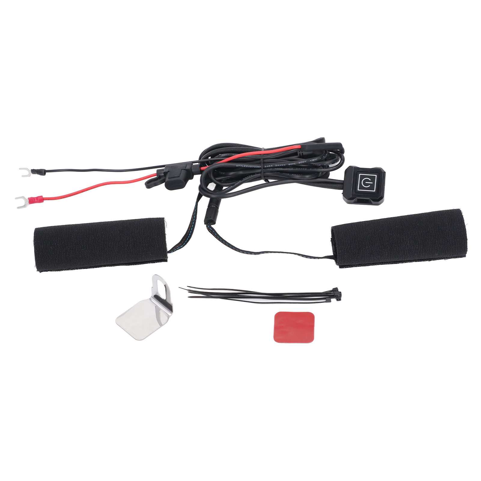 Motorrad-handgriffheizung Mit 3 Heizstufen, Ip67 Wasserdicht, Klettverschluss, 12v-heizmatten Für Motorräder