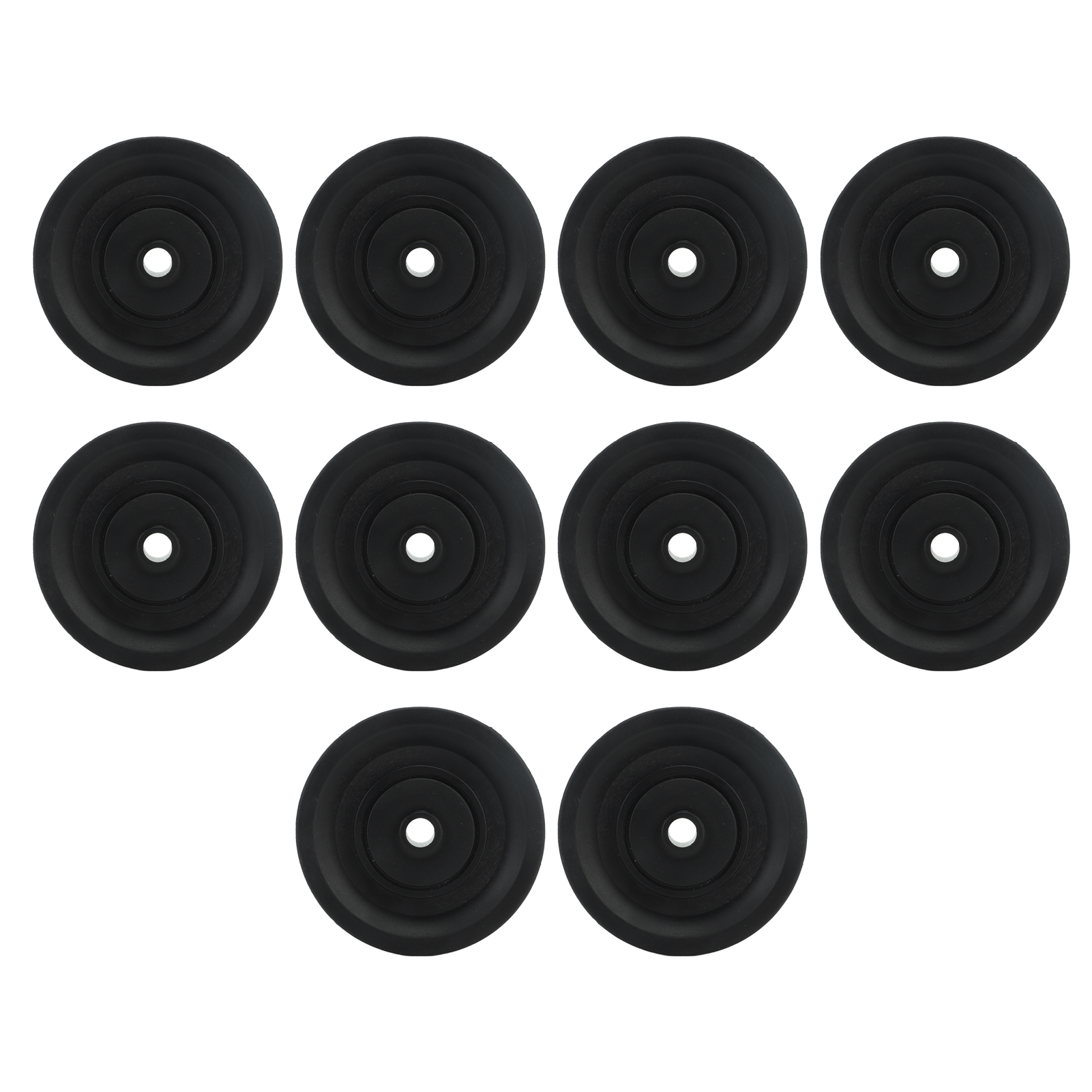 90-mm-nylon-seilrolle, Leise Und Stabil Für Fitnessgeräte, Garagentore, Kräne – 10er-pack