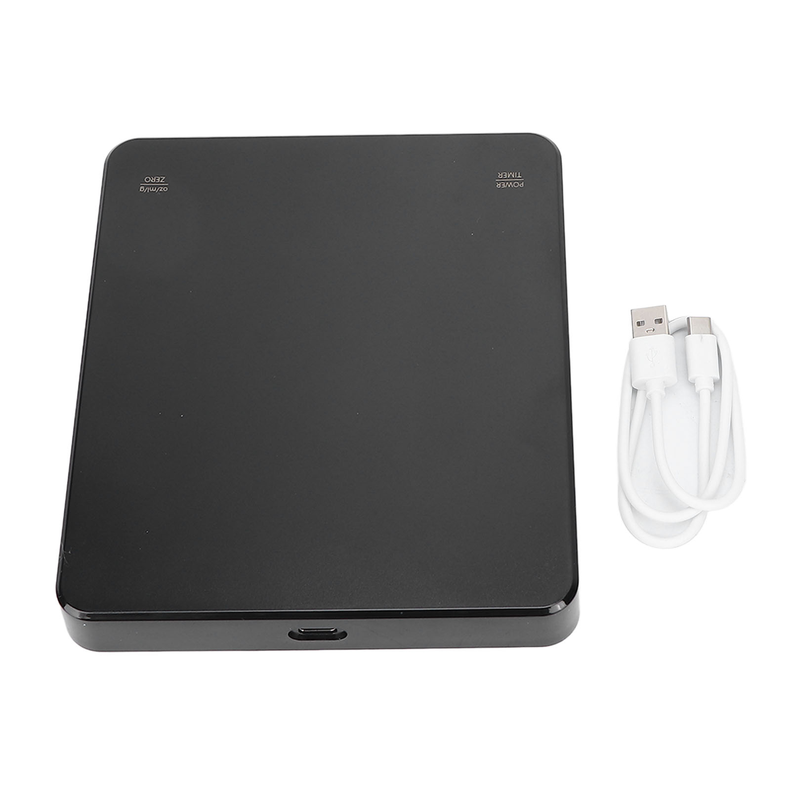 Intelligente Digitale Küchenwaage 3 Kg/0,1 G Mit Timer Und Led-hintergrundbeleuchtung Für Kaffee, Hohe Genauigkeit Und Einfache Ablesbarkeit.
