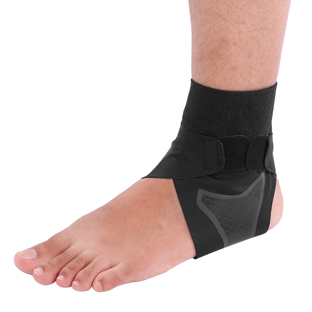 Atmungsaktive Knöchelbandage Mit Stabilisierungsband Für Sport Und Fitness (links)