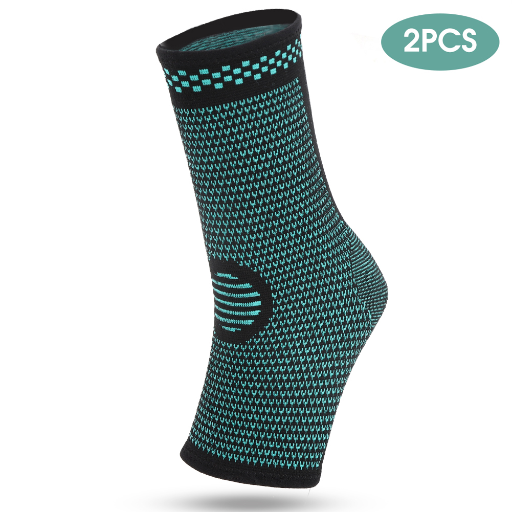 Atmungsaktive 2-teilige Knöchelbandage, Kompressionsstütze Für Sport Und Fitness, Gelenkschutz