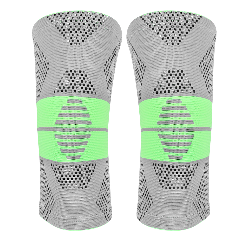 2-teilige Nylon-sport-knieschoner Für Fitness, Gewichtstraining Und Gelenkschutz