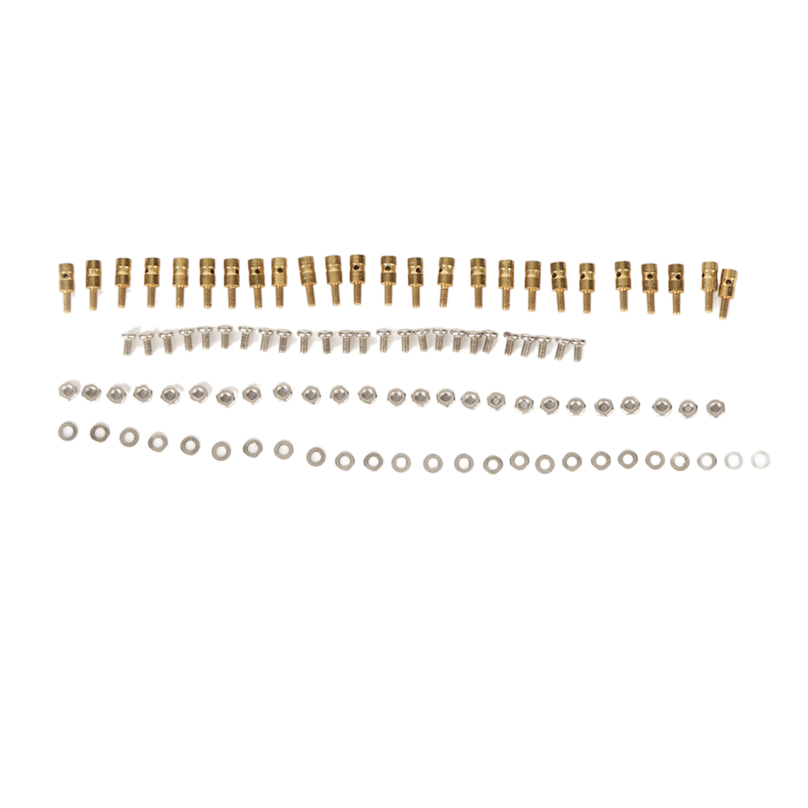 Schnellkupplungsregler Mit Muttern Und Unterlegscheiben Für Rc-modelle (boot, Flugzeug, Hubschrauber), 1,0 Mm