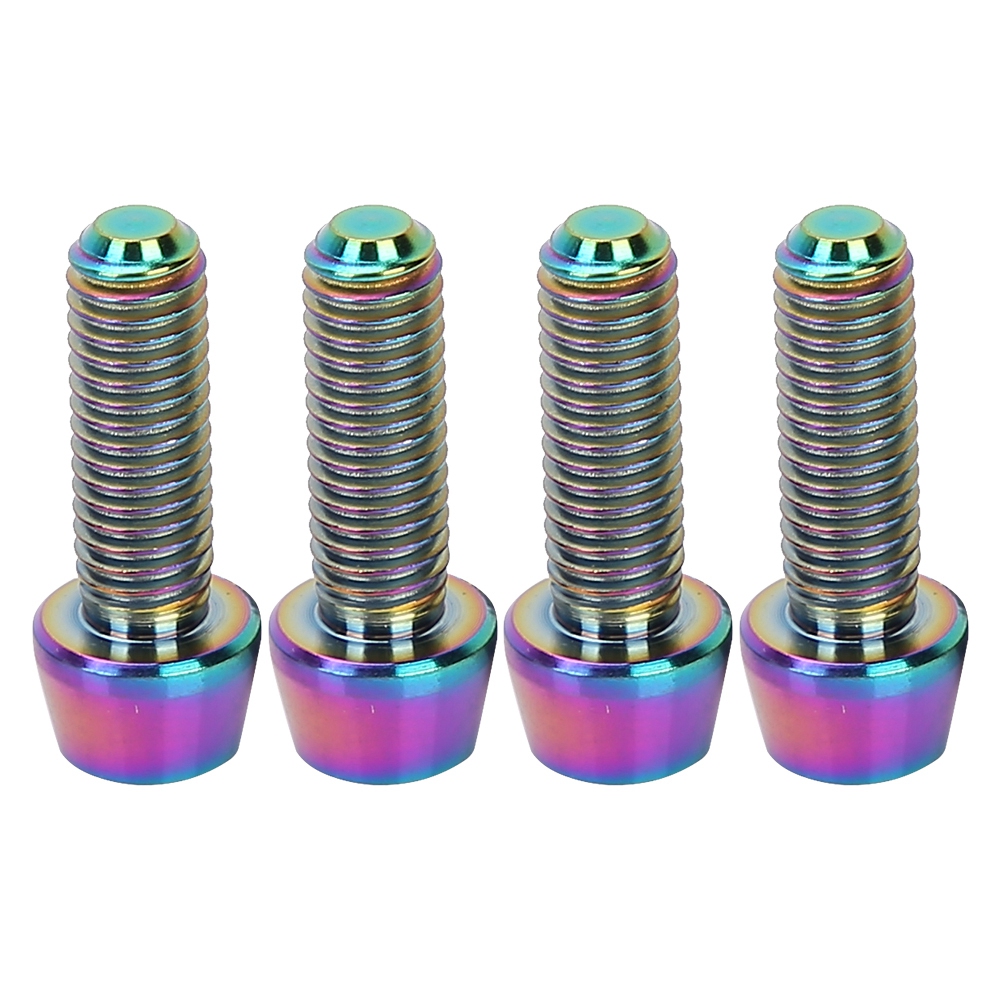 Stück M5x15mm Konische Schrauben Aus Titanlegierung Für Mountainbike-vorbau